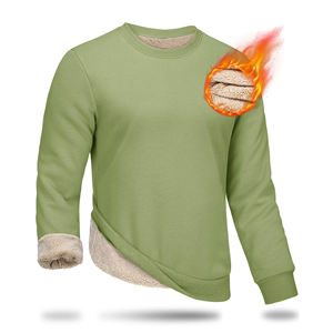 Sweat-shirt personnalisé à manches longues et col en O de haute qualité de marque Logo brodé Sweat-shirt fonctionnel en coton et sweats à capuche pour hommes - Product Image 1