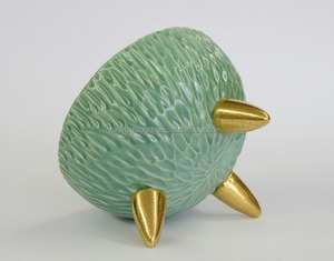 Elegante Tazón para Servir de Resina Verde con Remolino, para Decoración de Mesa y Uso en el Comedor, Acabado de Resina Artístico Moderno - Product Image 1