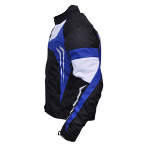 เสื้อแจ็กเก็ตมอเตอร์ไซค์ Cordura สำหรับผู้ชายเสื้อแข่งแบบปรับแต่งได้พร้อมเกราะป้องกันจากสหรัฐอเมริกา - Product Image 6