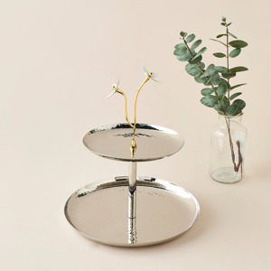 Support à gâteau en bois et résine support à dessert décoratif élégant pour fête d'anniversaire de mariage et utilisation de cuisine à domicile moderne d'Inde - Product Image 6