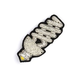 Meilleure Qualité Nouveau Design Bullion Fil Broches Belle Mode Broche Brodée #00743656801 Tissu Bas Prix En Gros - Product Image 3