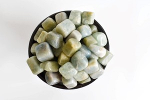 Piedras de <span class=keywords><strong>Aguamarina</strong></span> de Primera Calidad, 1 kg, Cristales Pulidos para Sanación, Bienestar, Equilibrio Emocional y Protección - Product Image 3