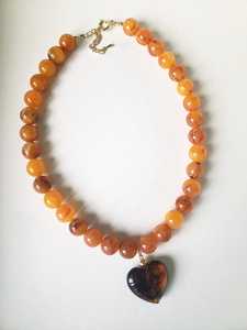 สร้อยคอจี้เรซินอีพ็อกซี่เรซินทำมือเป็นมิตรกับสิ่งแวดล้อมเครื่องประดับศิลปะสำหรับผู้หญิงและเด็กผู้หญิง - Product Image 5