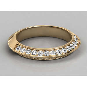 Anillo de Oro de 10K con Diamante Cultivado en Laboratorio para Mujer - Product Image 5