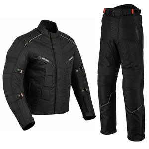 Costumes de course de moto en cuir de vachette incassable résistant à l'éclatement de protection pour l'été hiver moto équitation 1 2 pièces Options - Product Image 3