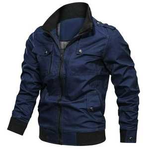 Chaqueta de invierno para hombre, diseño personalizado, ecológica, acolchada, de algodón y mezclilla, estilo Letterman, talla grande, profesional, con cierre frontal, de Bangladesh - Product Image 6