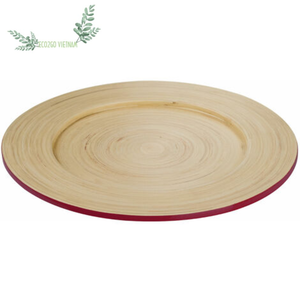 Placa y cuencos de bambú 100% Natural, juegos de platos de bambú, reutilizables, hechos en Vietnam por Eco2go, Vietnam - Product Image 1