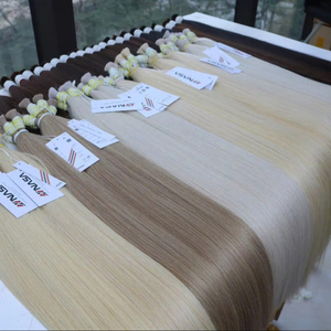 ผมต่อแบบ100% เวียดนาม1แพ็ค100กรัมสีเข้ม70ซม. - Product Image 1