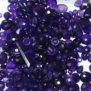 Gros Belle Améthyste Naturelle Cabochon Quartz Lâche Pierres Précieuses de Forme et de Taille Mixtes pour la Fabrication de Bijoux pour la Créativité! - Product Image 4