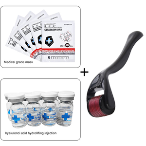 Rouleau <span class=keywords><strong>Derma</strong></span> à usage domestique, 540 micro-aiguilles 13 mm, absorption d'essence, rajeunissement de la peau, 1,5 mm, 0,5 mm, logo personnalisé, certifié CE - Product Image 5