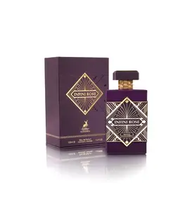 Parfum INFINI ROSE 100ml par Alhambra Eau de Parfum Parfum unisexe en vaporisateur avec parfum d'Oud arabe Meilleur parfum de Dubaï - Product Image 1