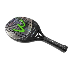 ไม้เทนนิสชายหาดแบบมืออาชีพทำจากคาร์บอนไฟเบอร์พร้อมถุงน้ำหนักเบาทนทานด้ามจับนุ่มสำหรับการเล่นที่สะดวกสบาย - Product Image 3