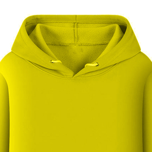 New Trend High Quality <b>Thick</b> Cotton <b>Fleece</b> Blank Plain Heavyweight Oversized Plus Size <b>Men's</b> Black Eco-Friendly Winter Hoodies - Product Image 2