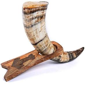 Customized Natural Handcrafted Eco Friendly Top Quality Polished <b>Viking</b> Drinking <b>Horn</b> for Home Restaurant and Hotel From India. - Product Image 1