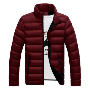 Veste matelassée pour homme, surdimensionnée, grande taille, hiver, épaisse, chaude, logo personnalisé, vêtements à bulles - Product Image 1