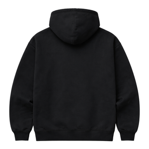 Sudadera con Capucha Extra Grande para Hombre, 50% Algodón, 50% Poliéster, Hombros Caídos, Estilo Urbano, Corte Holgado, Sudadera de Invierno, Tinte Liso - Product Image 2