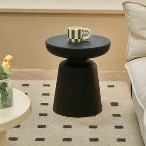 Fourniture directe d'usine Vionna Table d'appoint finition noire avec socle pour maison moderne Style bon prix - Product Image 1