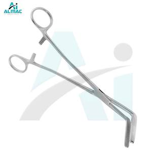 Forceps Wertheim Parametrium en acier de haute qualité ALMAC pour la chirurgie gynécologique avec une forte adhérence et une manipulation précise des tissus - Product Image 3