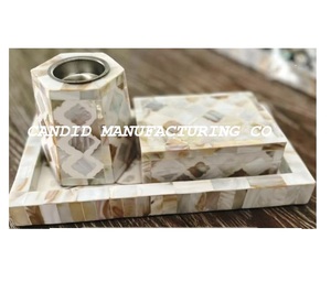 Arabic Bakhoor Burner Indian Mother of Pearl Tray Set With Box and Burner Incense Bakhoor <b>Jewellery</b> Box - Product Image 1