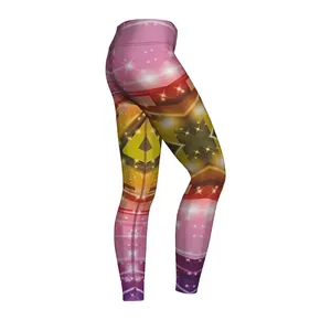 Collants d'entraînement flexibles avec ceinture sans couture et leggings prêts pour le yoga et l'entraînement - Product Image 3