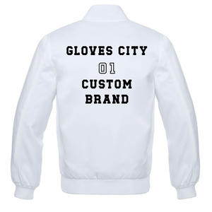 Blouson Bomber Homme Grande Taille en Soie de Qualité Supérieure, Respirant, Col Montant, Logo Frontal, Idéal Hiver - Product Image 2