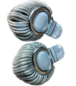 Charreteras de hombro personalizadas hechas a mano con logotipos bordados para uniforme - Product Image 5