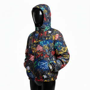 Léger femmes coupe-vent 160 GSM Premium Polyester tissu impression Logo personnalisé vêtements de plein air coupe-vent veste pour les femmes - Product Image 4