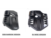 Kit de carénage moteur en fibre de carbone sèche pour BMW G80/G81/M3/G82/G83/M4/G87/M2, comprenant le cache de radiateur, le cache de phare, la barre de renforcement et le cache ECU