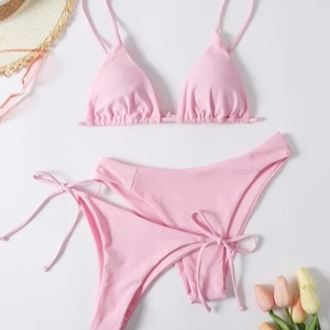 Traje de baño con logotipo propio personalizado Traje de baño para mujer Traje de baño superior Trajes de baño personalizados - Product Image 1