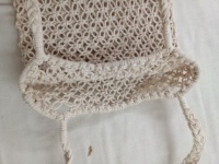 Cordon en coton macramé 100% coton naturel, sacs faits à la main, adaptés à la revente et idéaux pour les créateurs d'accessoires de mode