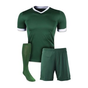 Men's Customized Soccer Wear Set 100% Polyester Mesh Shirt & Shorts Set Sweat Wicking Stylish Design Sportswear Soccer Jerseys - Product Image 5