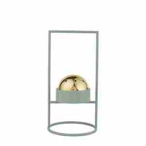 Quemador de Incienso de Diseño Árabe de Lujo, Duradero, Porta Incienso de Sándalo, Caligrafía Árabe, Acabado Negro Plateado, Ecológico, Religioso - Product Image 4