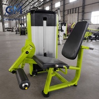 Máquina Comercial de Extensión de Piernas con Pila de Pesas de 100 kg, Equipo de Entrenamiento de Fuerza Sentado para Gimnasios Comerciales