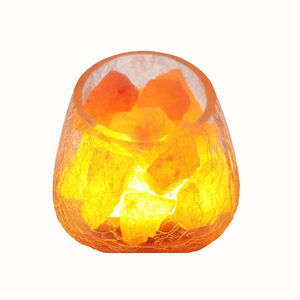 Natural Himalayan Salt Table Lamp Night <b>Light</b> Natural Raw Stones Crystal Essential Oil Diffuser <b>Light</b> Gift Decor Novelty Lamp - Product Image 1