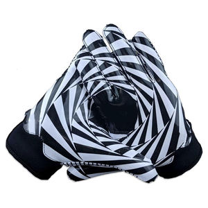 Guantes de fútbol unisex transpirables de alta calidad con agarre personalizado diseño americano entrenamiento deportivo al aire libre recién llegado Pakistán - Product Image 1