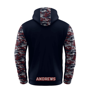 Haute qualité 100% polyester épais blanc uni lourd sans ficelle sweats à capuche surdimensionnés unisexe Logo personnalisé grande taille hommes sweats à capuche - Product Image 2