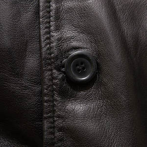 แจ็คเก็ตหนังฤดูหนาวคุณภาพพรีเมียมสำหรับผู้ชาย สไตล์ไฮสตรีทสุดฮิต แฟชั่นแจ็คเก็ตฤดูหนาว - Product Image 4