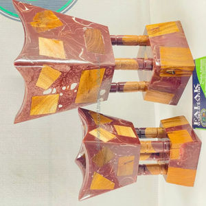 Quemador de Incienso de Resina Epoxi de Madera de Diseño Moderno, Quemador de Incienso Árabe Antiguo en Venta, Decoración del Hogar y Porta Incienso de FWE - Product Image 3