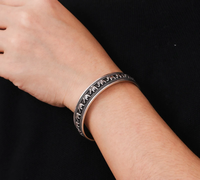 Pulsera de Plata de Ley 925 Hecha a Mano de Alta Calidad con Diseño de Elefante, Regalo para Ella, Joyería al por Mayor