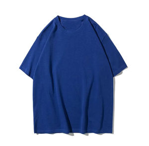 2025 Nueva camiseta de gran tamaño hecha a medida de alta calidad para hombres, precio barato para hombres, venta al por mayor, Camiseta de algodón 100% de peso pesado para hombres - Product Image 3