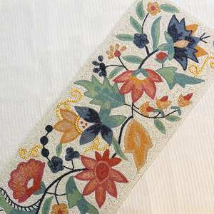 Camino de Mesa con Diseño de Piña con Cuentas de Vidrio para Bodas y Fiestas Navideñas a Bajo Precio - Product Image 6