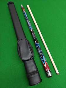 Taco <span class=keywords><strong>de</strong></span> billar chino Ingrid <span class=keywords><strong>de</strong></span> alta calidad para snooker, billar americano (Black Eight o Nine), con punta pequeña, media o grande, incluye funda. - Product Image 6