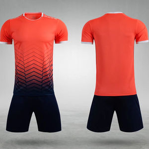 Conjunto de Camiseta y Pantalones Cortos de Fútbol Personalizados para Adultos, Impresión Digital de Alta Calidad, Secado Rápido para Ejercicio al Aire Libre, Nombre del Equipo Personalizado - Product Image 5