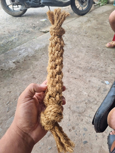 DISEÑO SUPERIOR 2024 COIR ROPE CHEW COIR BOLA MASTICABLE PARA PERROS MASTICAR JUGUETES PARA MASCOTAS CAFÉ MADERA CHEW DE VIETNAM MS AMELIA + 84855014447 - Product Image 2