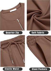 Logotipo personalizado de verano para hombre de entrenamiento de fútbol Jogger pantalones cortos conjunto para los hombres de 2 piezas traje de camiseta y pantalones cortos conjunto - Product Image 5