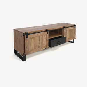 Meuble TV 160 cm en bois et métal-Osaka - Product Image 2