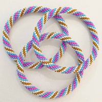 Bracelets en perles de verre tissées à la main de qualité exceptionnelle Très demandé Mode de vie quotidienne à bas prix
