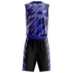 Service OEM Uniformes de basket-ball personnalisés Qualité supérieure Fabrication sur mesure Nouveau design Ensembles d'uniformes de basket-ball à sublimation à bas prix - Product Image 3