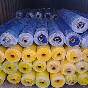 Rouleaux de tissu de bâche PE de haute qualité 90gsm à 250gsm étanche résistant à la déchirure utilisation extérieure en gros à des prix compétitifs - Product Image 1