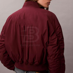 Nouvelle arrivée Bomber veste d'hiver Street Wear Bomber veste avec qualité supérieure pour les femmes vente en ligne - Product Image 6